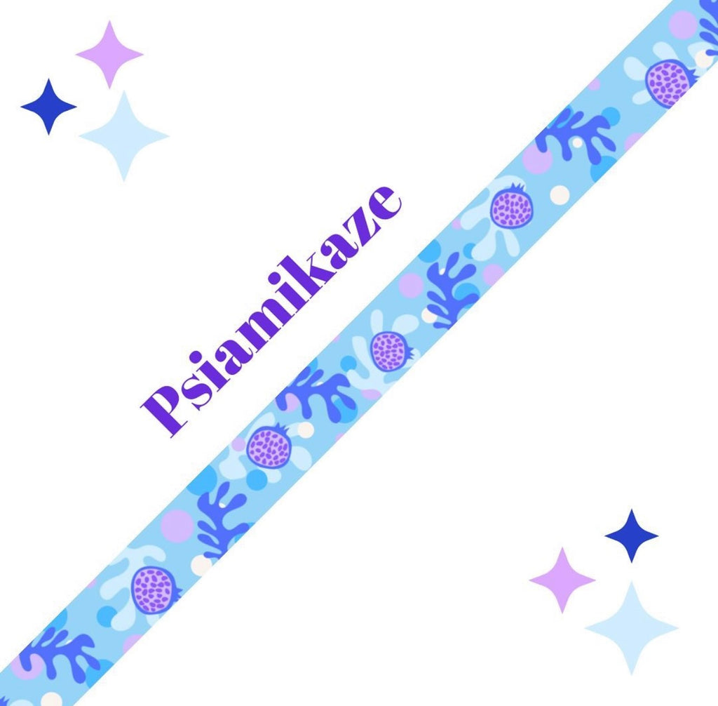 niebieskie, jasnoniebieskie, turkusowe szelki guard dla psa PSIAMIKAZE